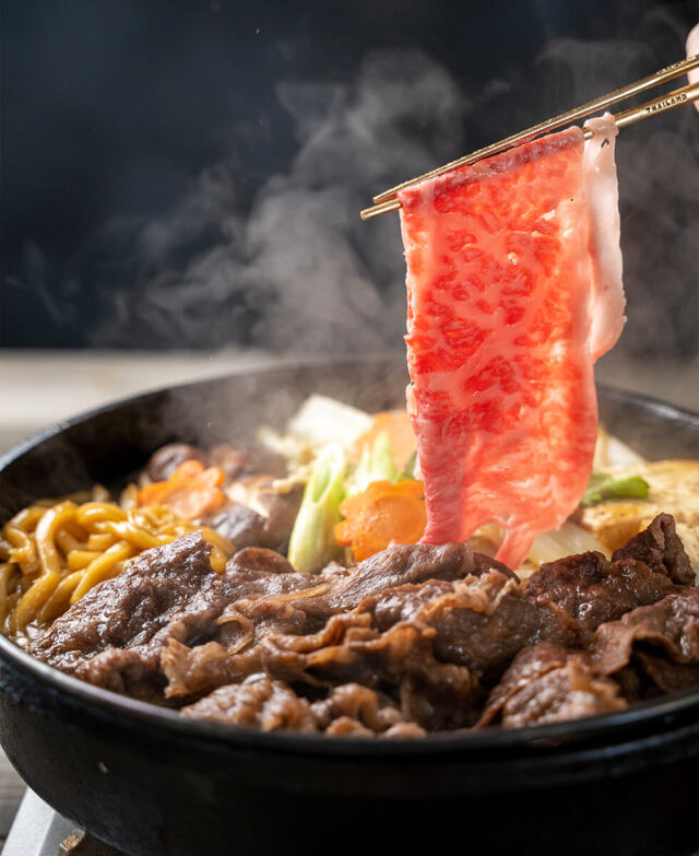 宮崎牛すき焼き食べ比べセット 一真 みやこんじょ産直LiveShopping