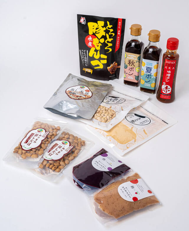 みやだいず・ポン酢・コンフィチュールセット ケンコー商品工業 みやこんじょ産直LiveShopping