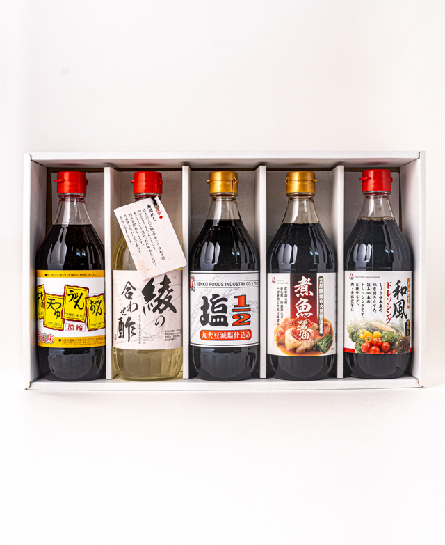 便利調味料セット ケンコー商品工業 みやこんじょ産直LiveShopping