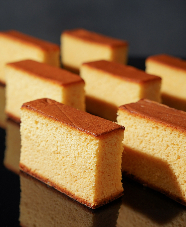 昭和天皇御献上カステラセット 0.5斤×4本 和洋菓子のコジマヤ みやこんじょ産直LiveShopping