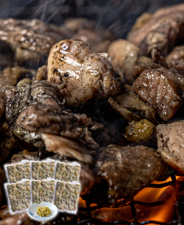 炭火焼鶏セット（500g×6） 栗山ノーサン