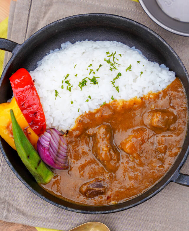 キャンプ専用カレー6食セット カレー倶楽部ルウ みやこんじょ産直LiveShopping