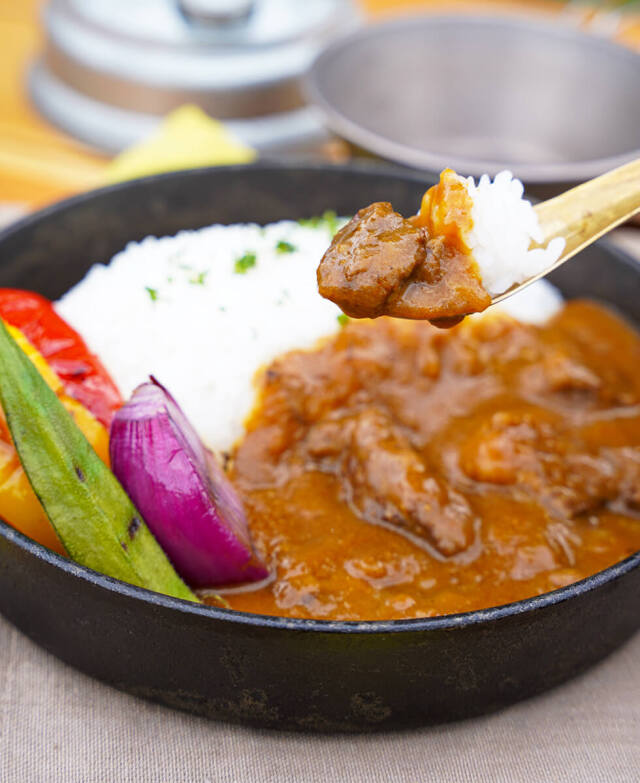 キャンプ専用カレー6食セット カレー倶楽部ルウ みやこんじょ産直LiveShopping