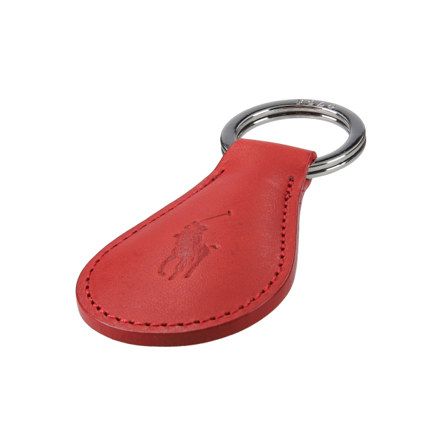 ポロラルフローレン キーホルダー ギフトに最適 型番 P-1095 レッド