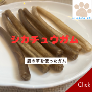 犬用 ガム  シカチュウガム (鹿の革）デンタルスティック 鹿革 犬のガム 国産 無添加 おやつ ペット おやつ ガム 着色料不使用 ハミガキガム 歯磨きガム 口臭ケア 犬 ペット 犬用おやつ 送料無料 オヤツ 大型犬 中型犬用 小型犬
