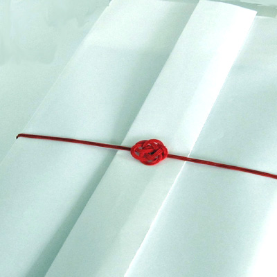 水引飾り 梅ゴム付 五色