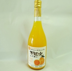 愛媛吉田みかん【不知火・しらぬい】！ストレートみかんジュース720ml　6本ファミリー仕様6本【送料無料】　北海道・沖縄送料500円負担