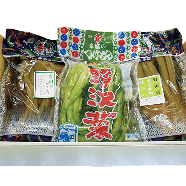野沢菜ギフト6パック