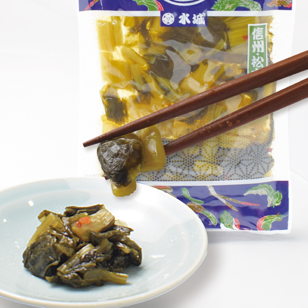 野沢菜切り