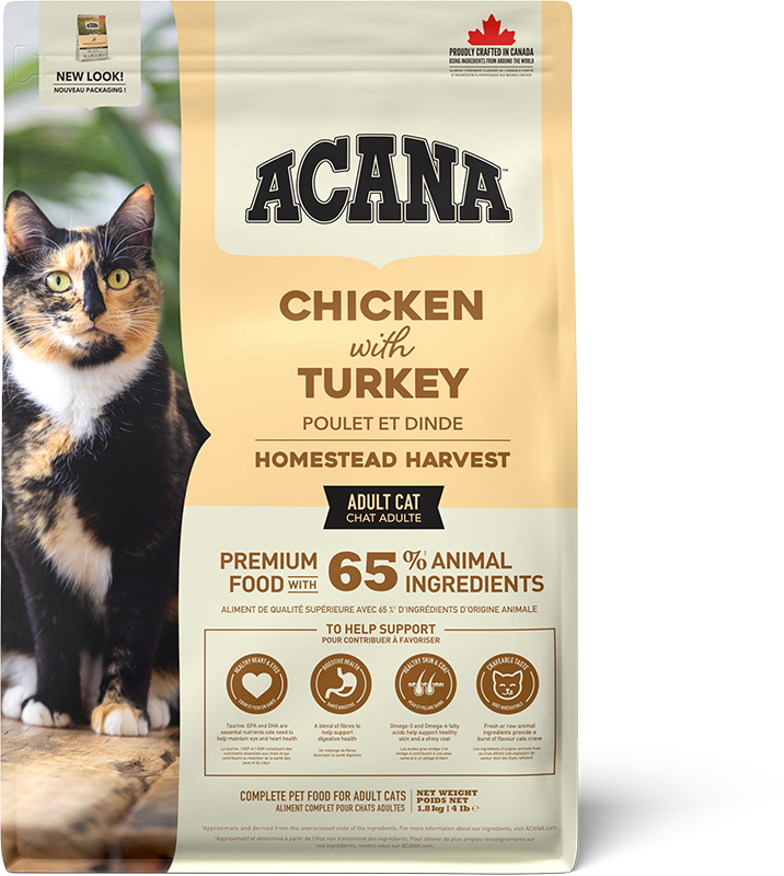 アカナキャットクラシック　ホームステッドハーベスト1.8kg