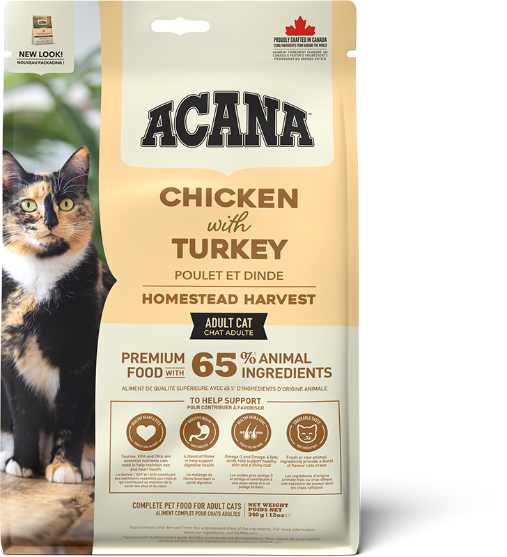 アカナキャットクラシック　ホームステッドハーベスト340ｇ