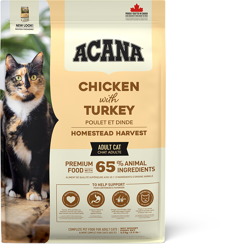 アカナキャットクラシック　ホームステッドハーベスト4.5kg