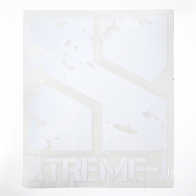 カッティングステッカー　XTREME-Jロゴ　LARGE　【メール便可】