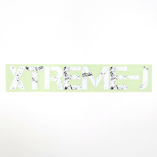 カッティングステッカー　XTREME-Jロゴ　SMALL　【メール便可】