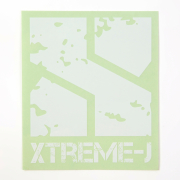 ロゴステッカー　XTREME-J　【メール便可】