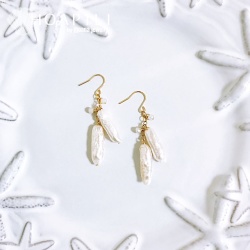 hp_p194　ケシパールの14KGFピアス　Keshi Pearl