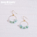 moana_p359　海を感じるフープピアス　 sea