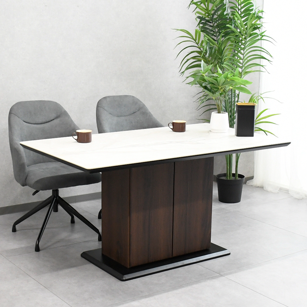 セラミックダイニングテーブル 140cm 180cm 2サイズ 収納 おしゃれ