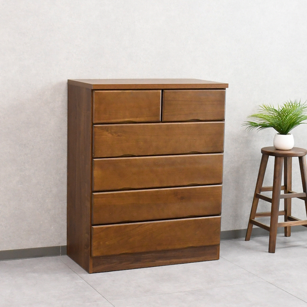 【アウトレット商品】 国産完成品80cm幅チェスト タンス ハイ