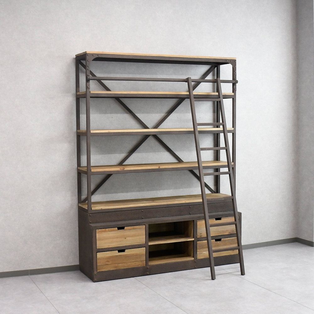 【アウトレット商品】 ヴィンテージスタイル収納棚