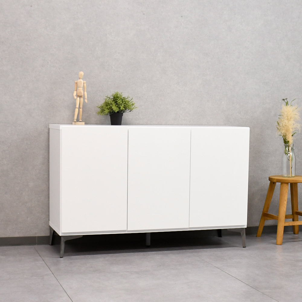 【アウトレット商品】国産半完成品120cmサイドボード 収納 FF9G