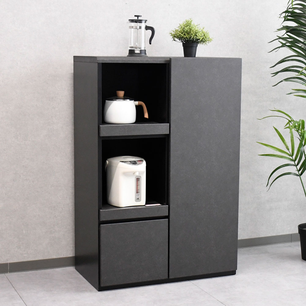 【アウトレット商品】80cm幅キッチンカウンター キッチン収納 シギヤマ デセオ