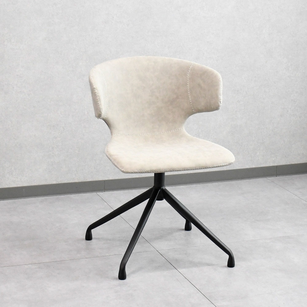 【アウトレット商品】回転式ダイニングチェアー