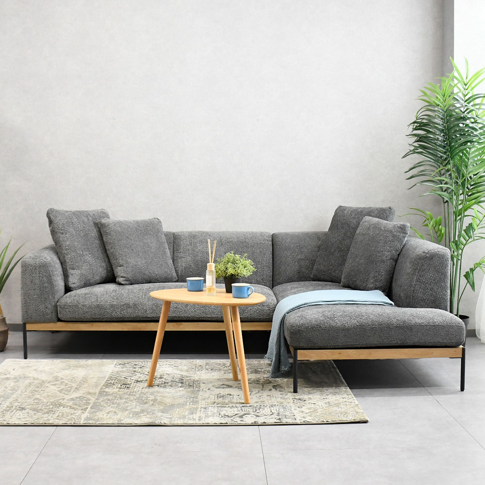 アウトレット商品】飛び跳ねれる頑丈カウチソファ mobler