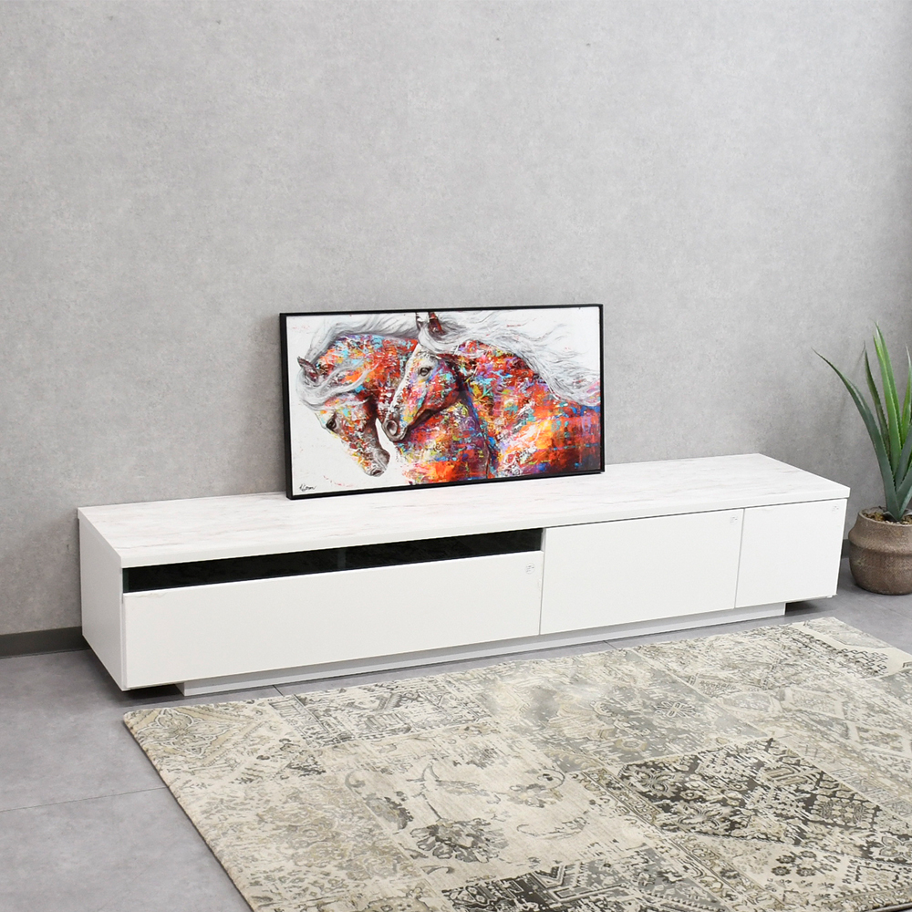 【アウトレット商品】 国産完成品200cm幅テレビボード テレビ台