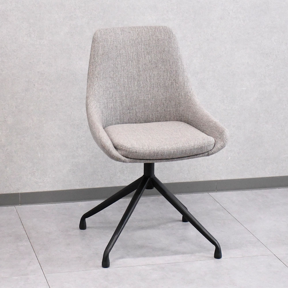 【新品アウトレット】 座面が分厚い回転式ダイニングチェア 椅子 FG29D