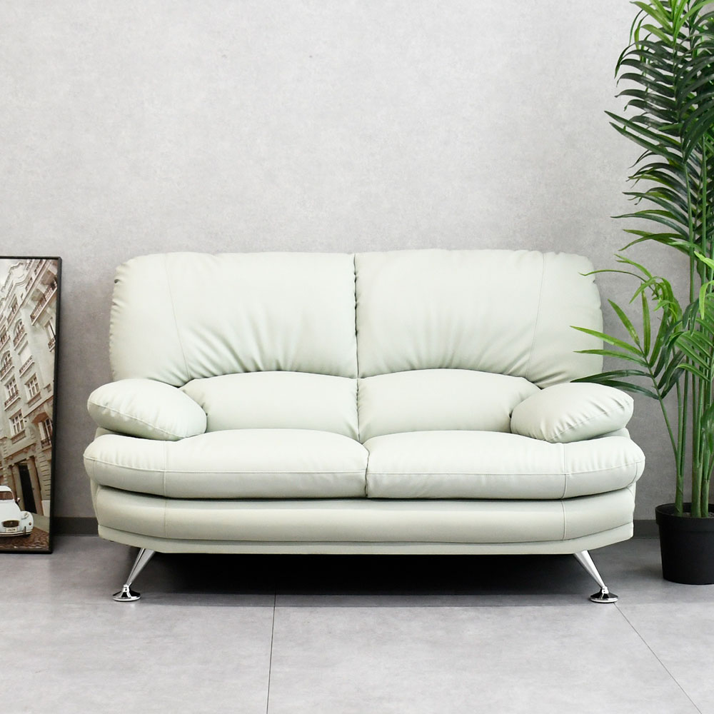 【アウトレット商品】合成皮革2人掛けソファ 関家具 スイート