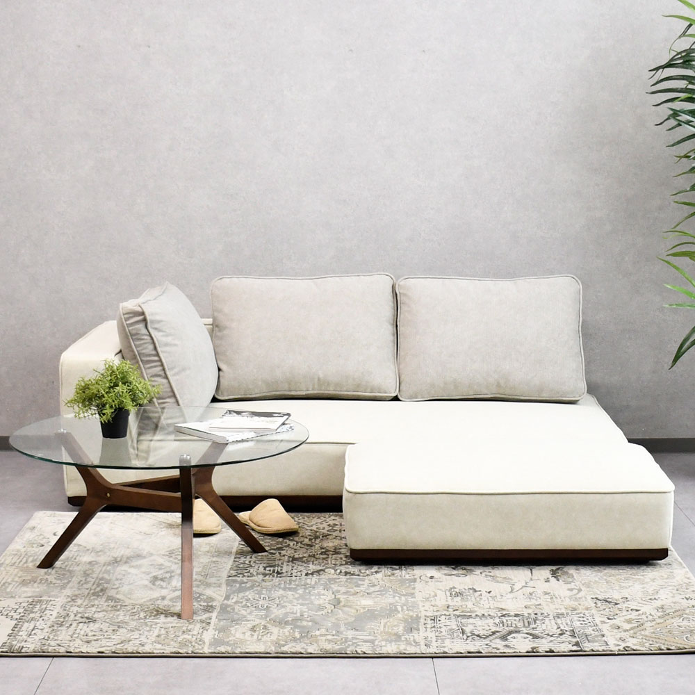 【アウトレット】傷に強いL字カウチソファ FE29B