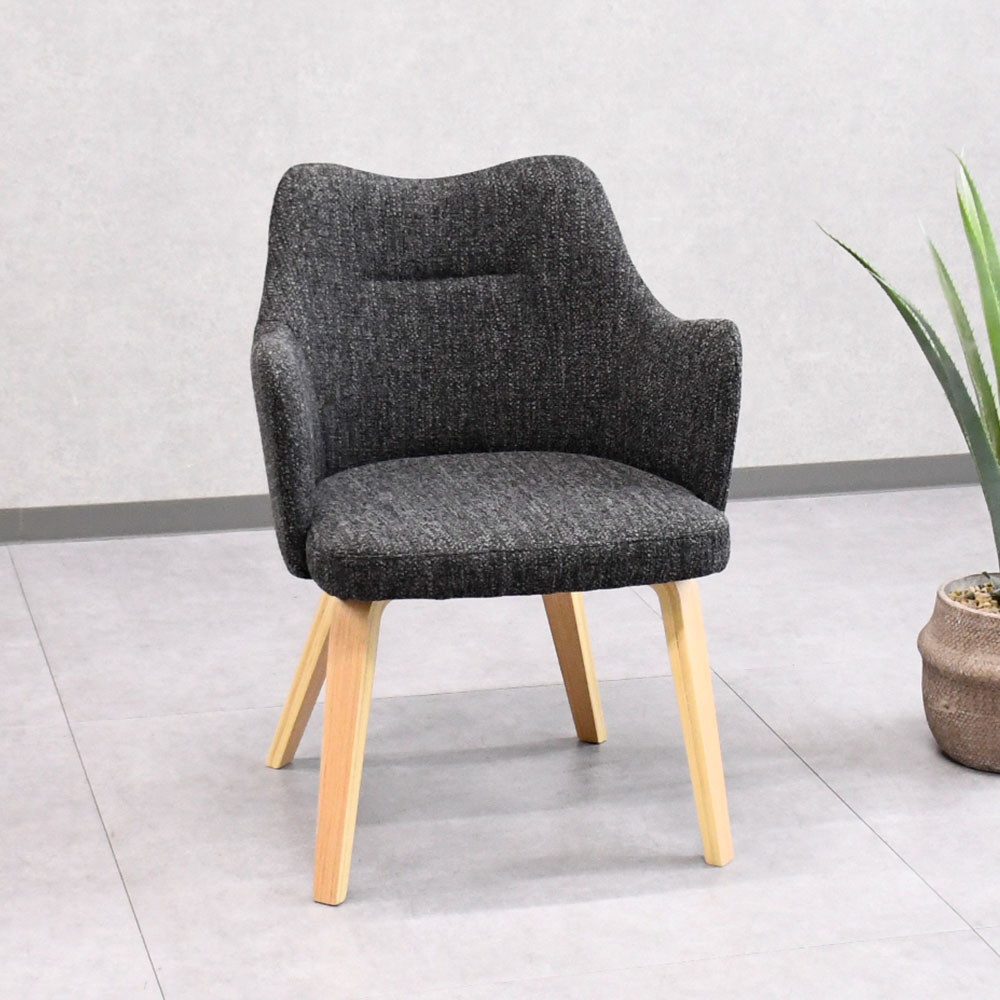 【アウトレット】ダイニングチェアー 椅子 上質なファブリック FG18C