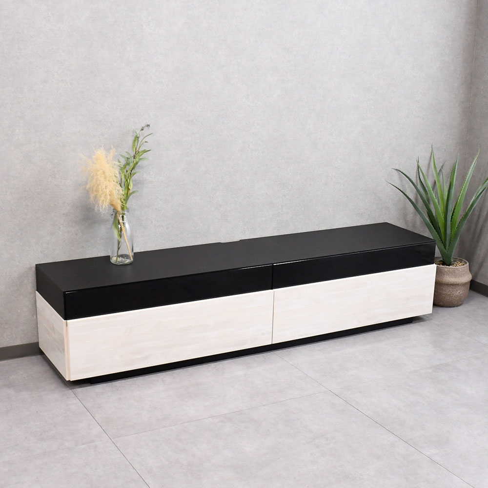 【新品アウトレット】 国産完成品180cm幅テレビボード FG7B