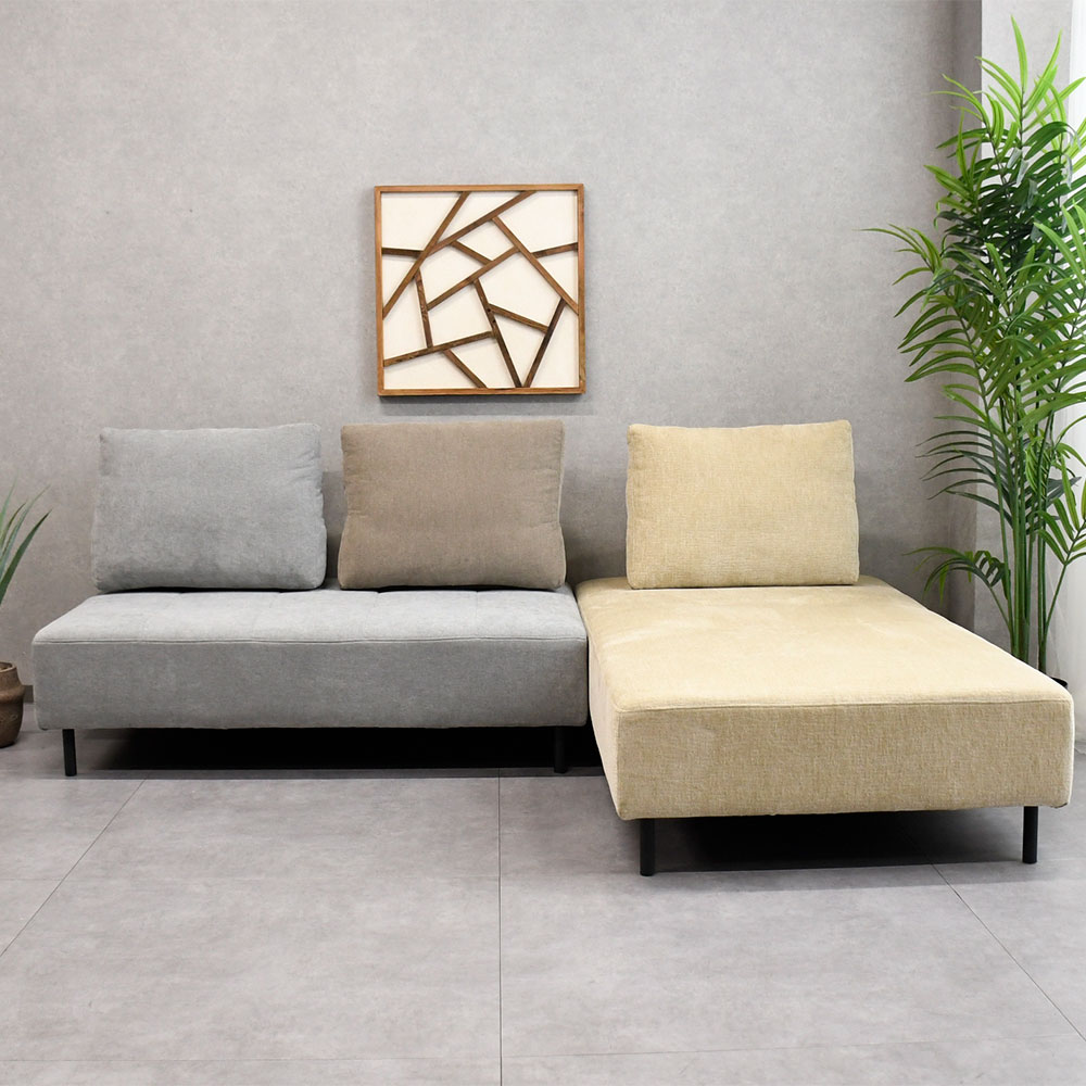 新品アウトレット】アイランドソファカウチソファ L字ソファ FH21D mobler