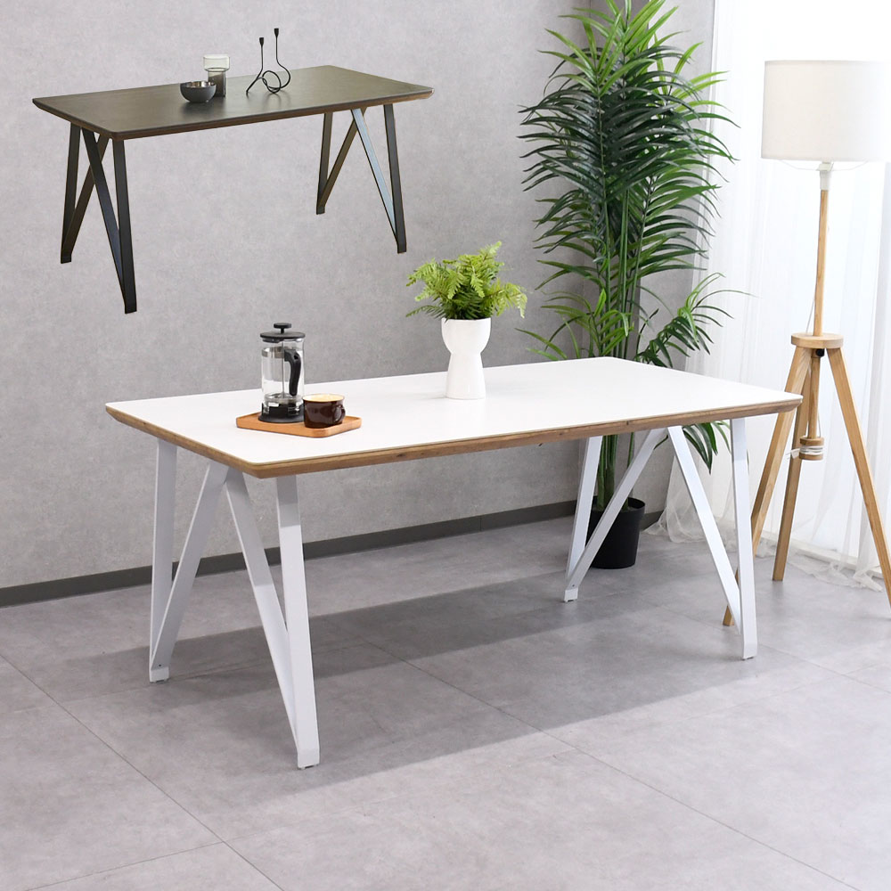 【新品アウトレット１本限定】160cm幅セラミックダイニングテーブル FH4D