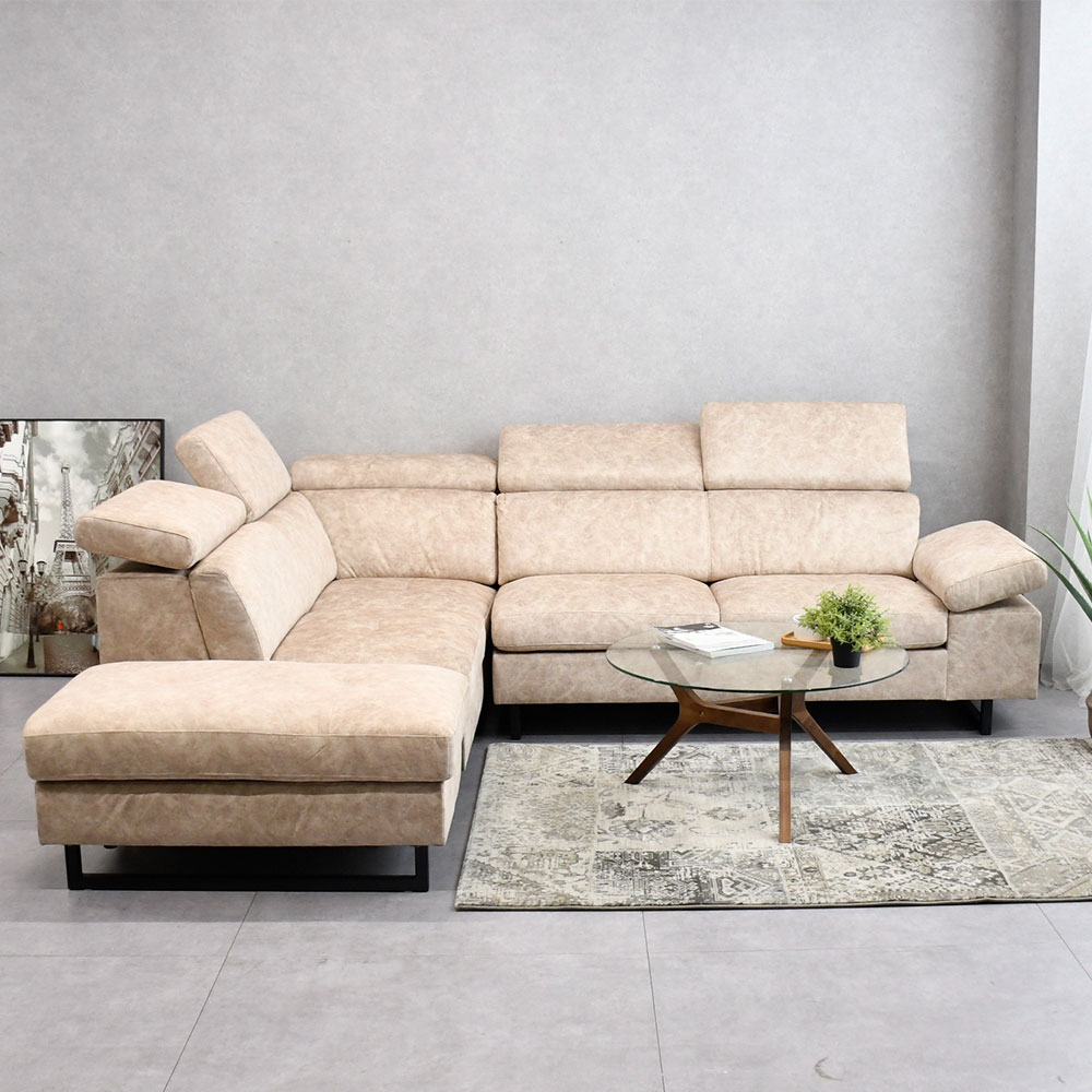 傷に強いレザーファブリックポケットコイル入り カウチソファ L字ソファ アルプス ソファ ソファー カウチソファ カウチ 3人掛け 新素材