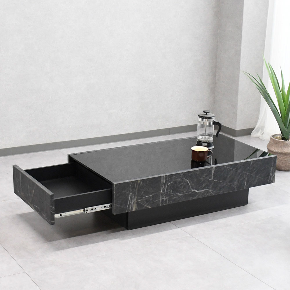 【新品アウトレット】国産完成品105cm幅ローテーブル FI22D