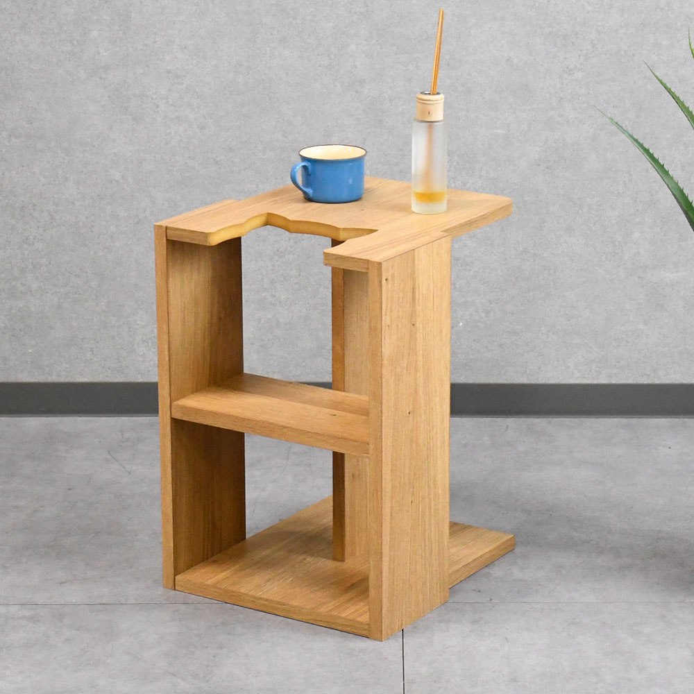 【新品アウトレット】国産完成品36cm幅サイドテーブル FI24G