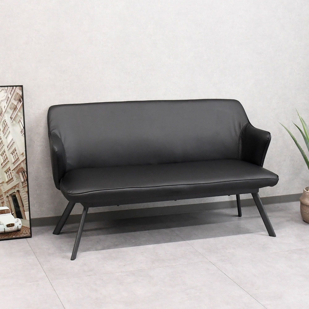 【新品アウトレット】139cm幅の大型ダイニング2人掛けベンチチェア ダイニング FI25I