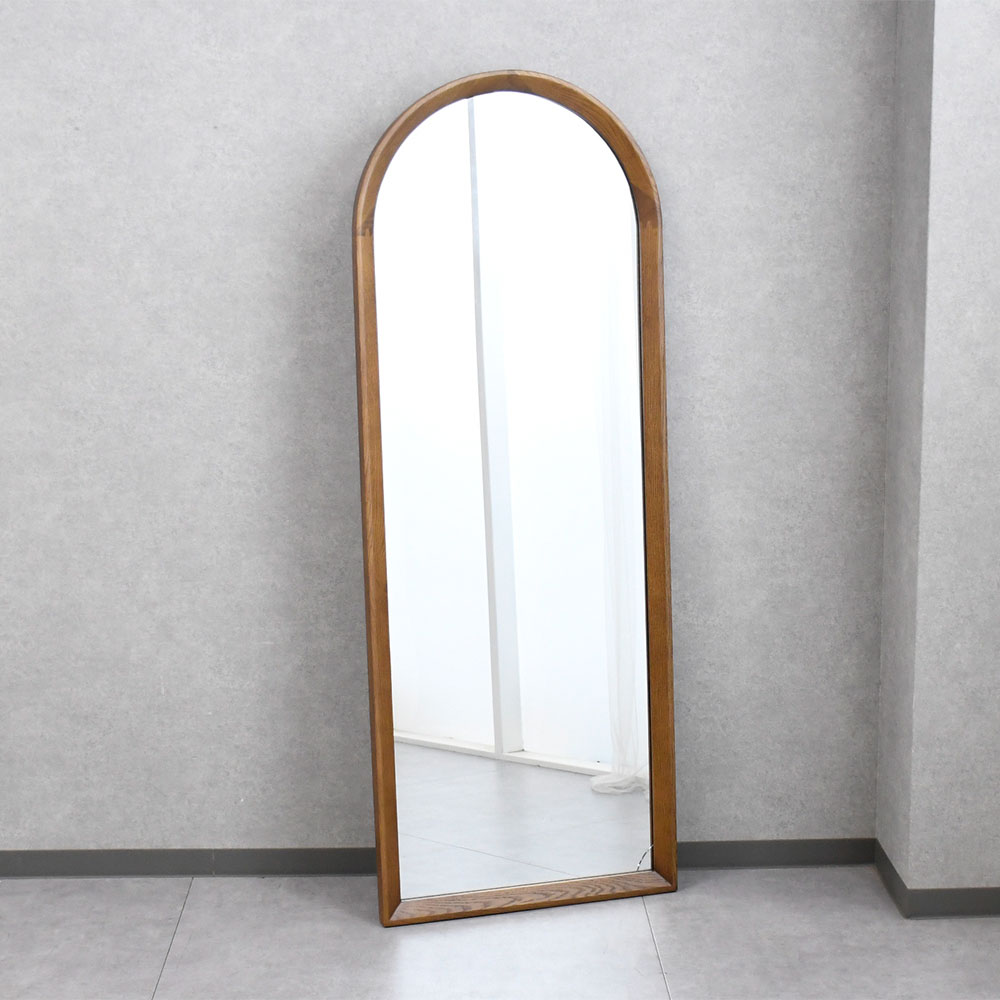 【新品アウトレット】オーク無垢材全身ミラー 60×160 FI8I