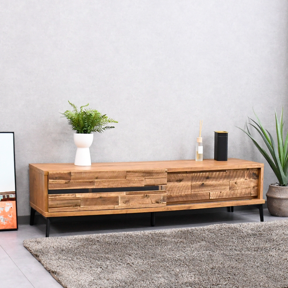 アカシア無垢を使用した150cm幅　テレビ台 テレビボード