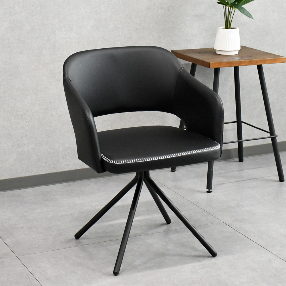 【新品アウトレット】回転式ダイニングチェア おしゃれ 椅子 イス OJ15H