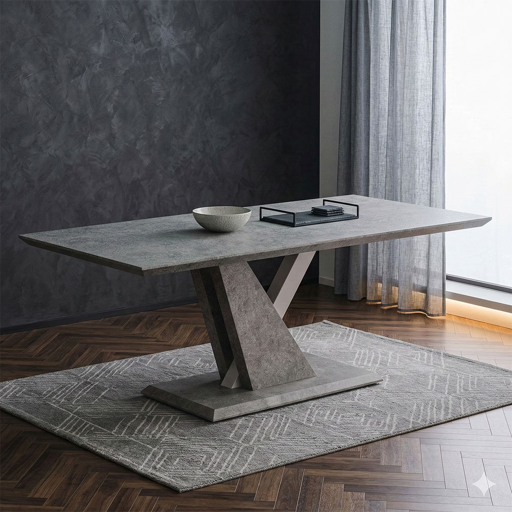 モダンデザインダイニングテーブル150cm幅 200 cm