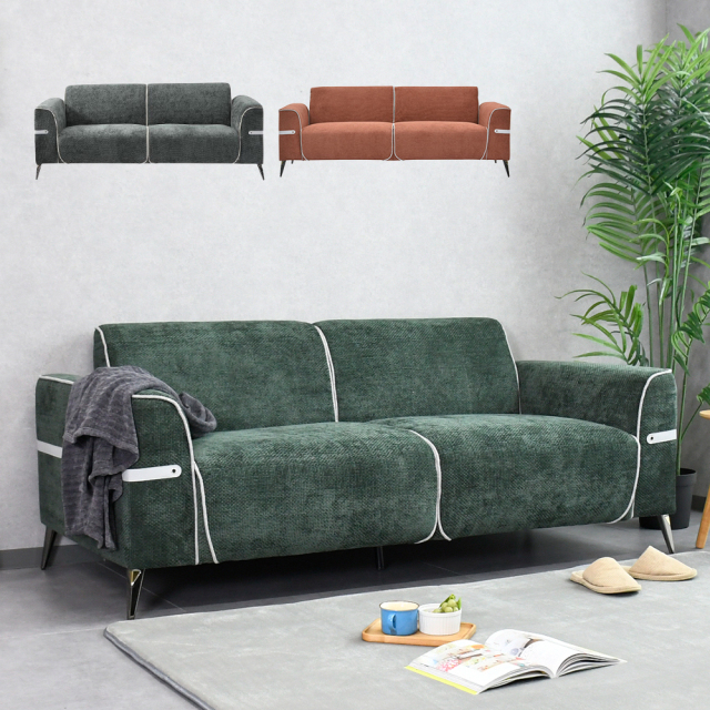 新品アウトレット】開梱設置付き包みこまれる座り心地の3人掛け