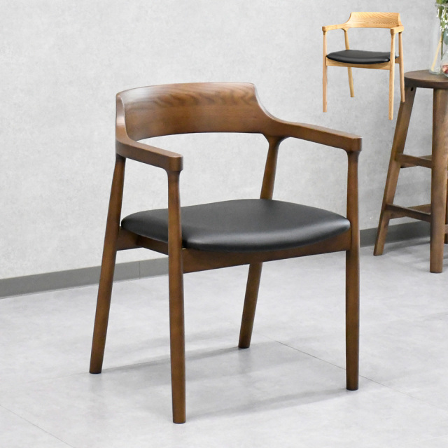 【新品アウトレット】 ダイニングチェア 無垢 木製 アッシュ無垢 椅子 食卓 OK7G