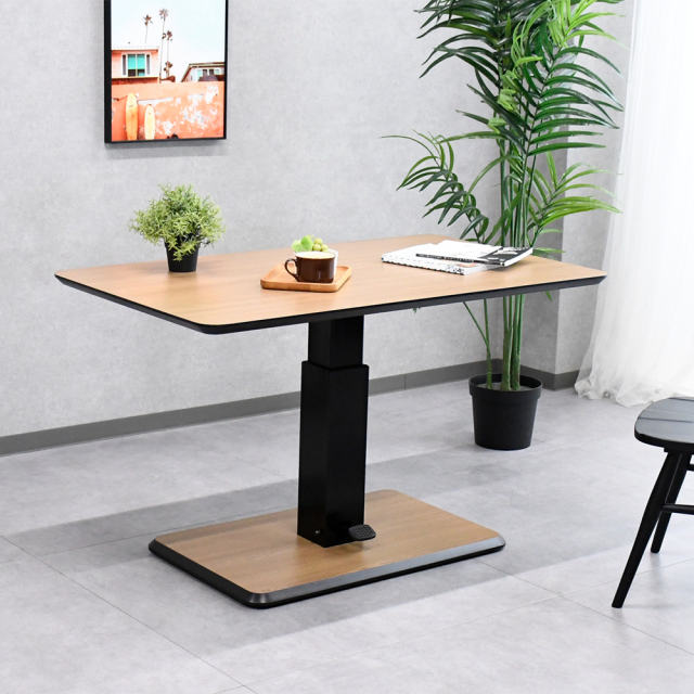 【新品アウトレット】昇降テーブル 120cm ソファーダイニングにも合わせられる OJ9K