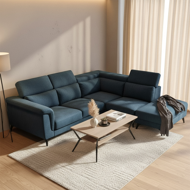 3人掛けソファ カウチソファ L字ソファ エコテックススタンダード100