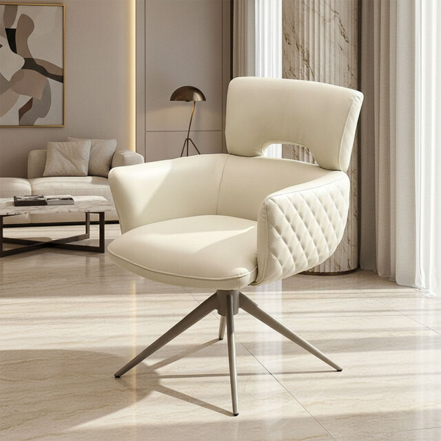 アウトレット】モダンデザイン回転式ダイニングチェア 椅子 FH1E mobler