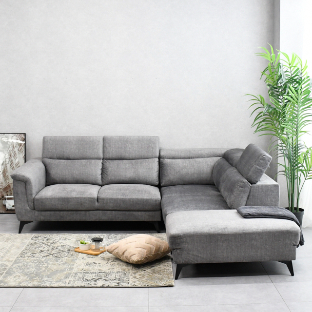 【アウトレット商品】 エコテックススタンダード100の生地を使ったカウチソファ